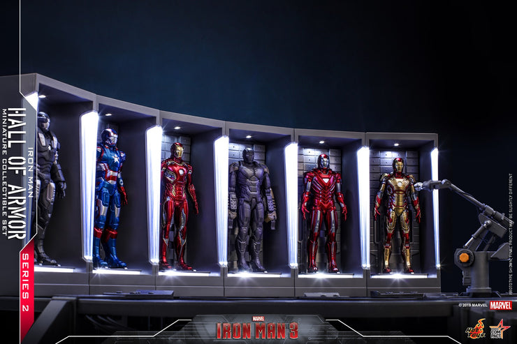 MMSC020 - Iron Man Hall Of Armor Miniature Set (Series 2) - ActionCity