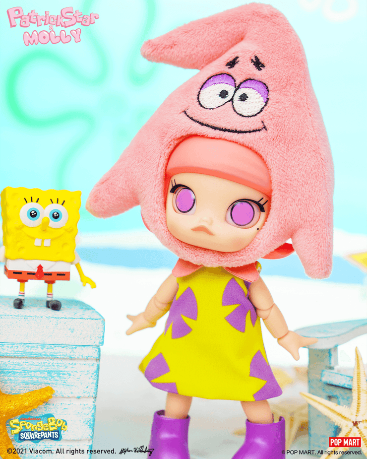 POP MART Molly × Patrick Star Action Figure