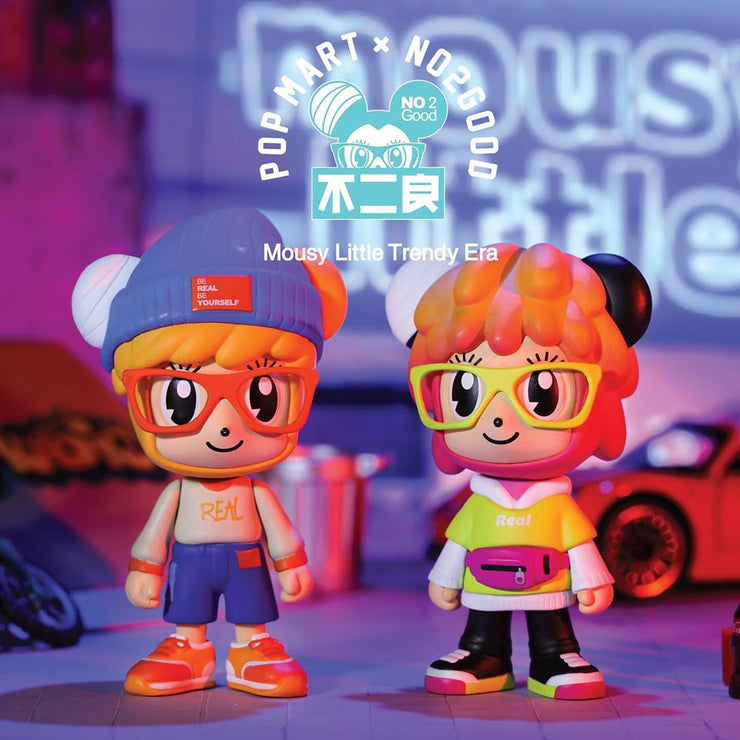 ActionCity Live: POP MART Mousy Little Trendy Era by No2Good Series - Case of 12 Blind Boxes - ActionCity