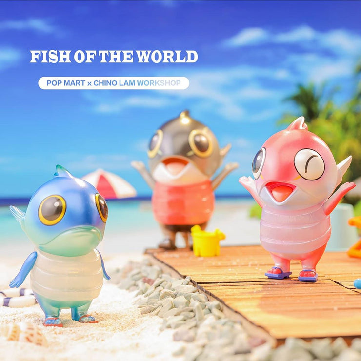 ActionCity Live: POP MART Chino Lam Fish Of The World Series - Case of 12 Blind Boxes - ActionCity