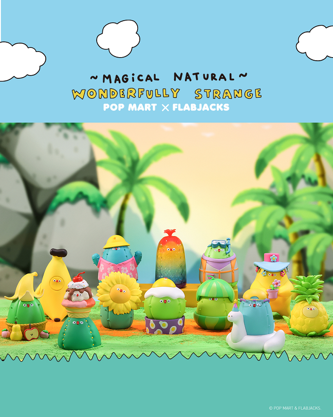 POP MART Flabjacks Wonderfully Strange Series