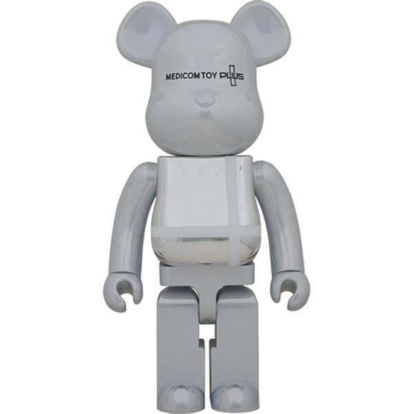 BE@RBRICK Medicom Toy Plus White Chrome 1000% (ASK) – ActionCity 