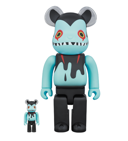 Bearbrick Devilman X Byron 400% & 100% - ActionCity