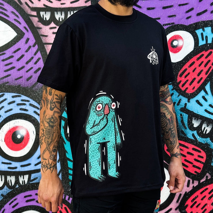 Distort Monsters Booger Tee - Black (L size)