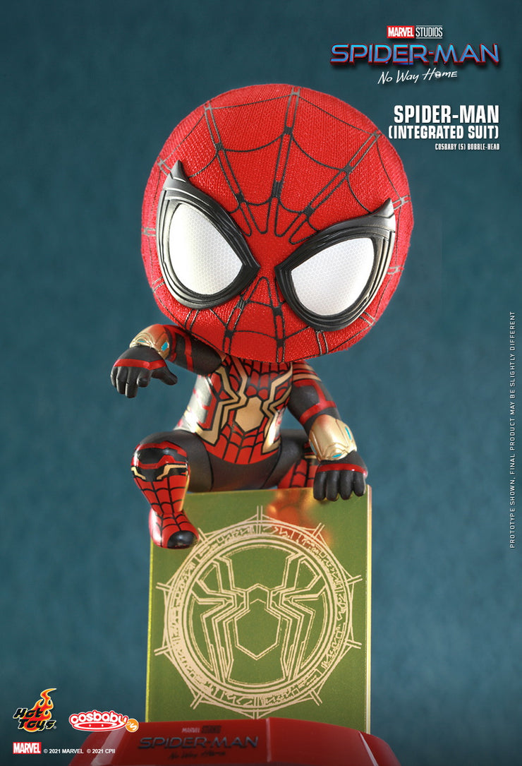 COSB918 Spider-Man (Integrated Suit) Cosbaby (S) Bobble-Head