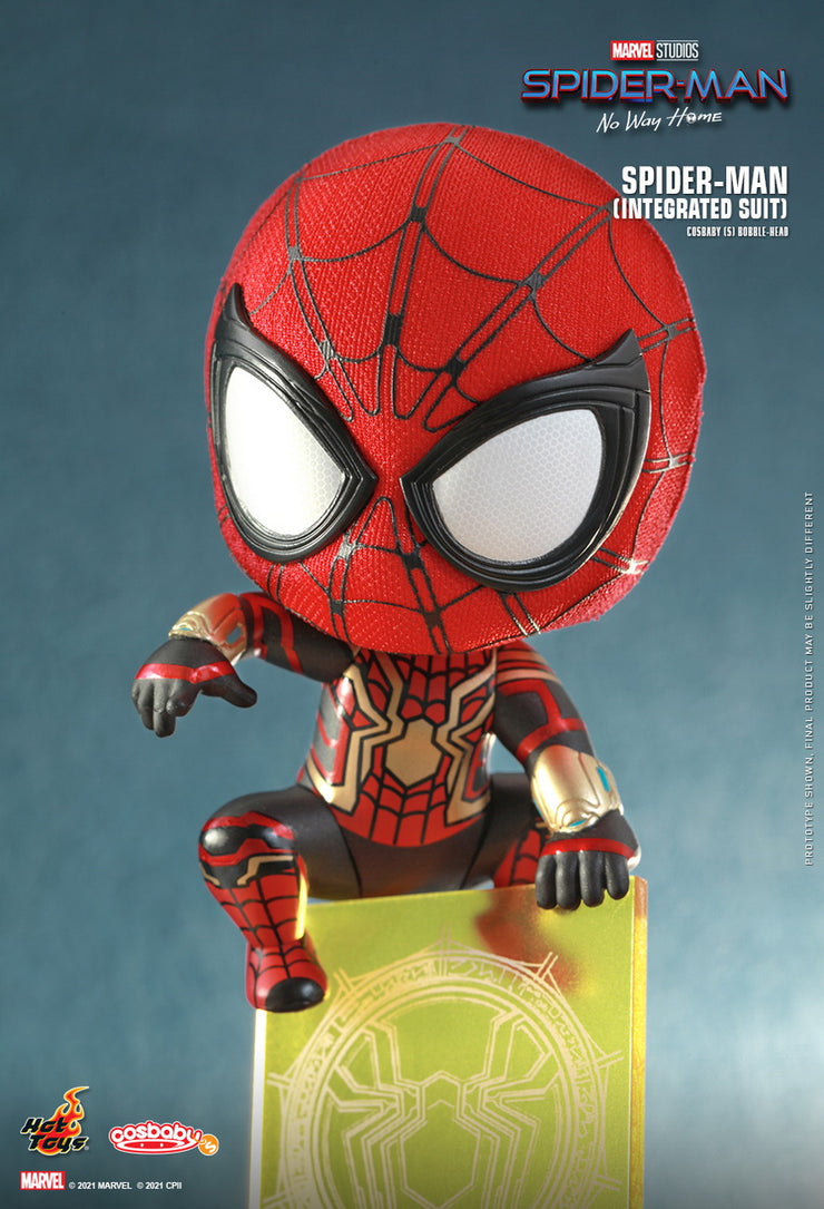COSB918 Spider-Man (Integrated Suit) Cosbaby (S) Bobble-Head