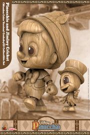 COSB999 Pinocchio & Jiminy Cricket Cosbaby (S) Set (Wooden Color Version)