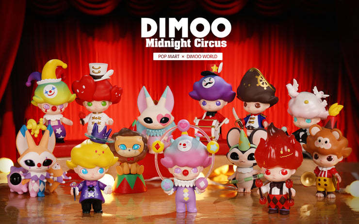 ActionCity Live: POP MART Dimoo Midnight Circus Series - Case of 12 Blind Boxes - ActionCity