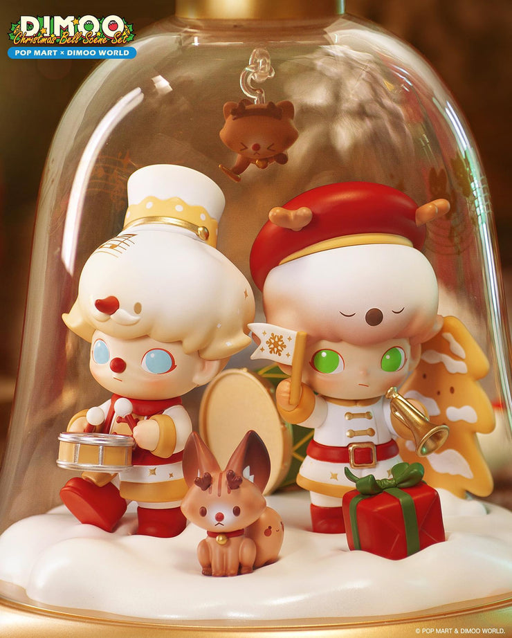 POP MART Dimoo Christmas Bell Scene Set