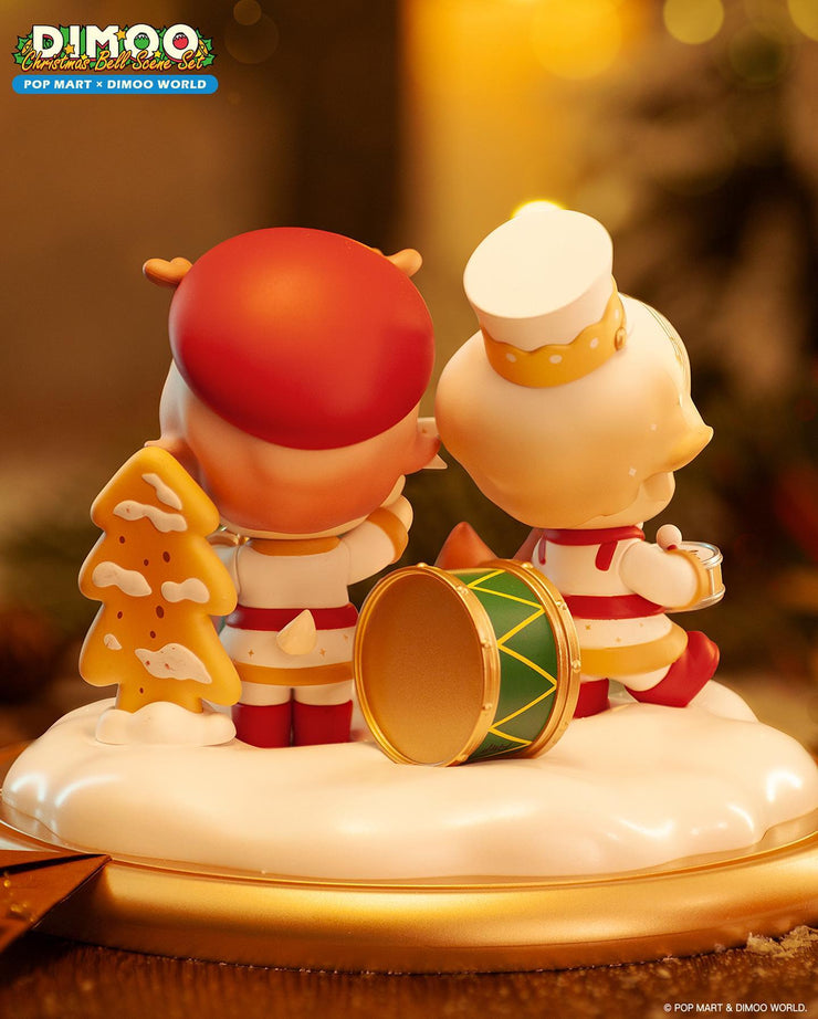 POP MART Dimoo Christmas Bell Scene Set