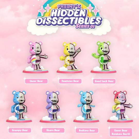 Freeny’s Hidden Dissectibles: Care Bears
