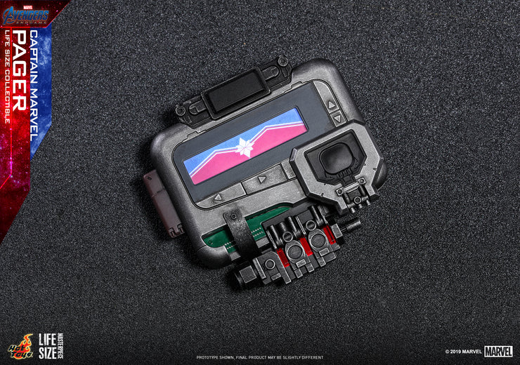 LMS009 - Captain Marvel Pager Life-Size Collectible (BGCO) - ActionCity