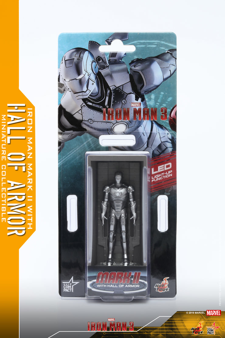 MMSC006 - Iron Man Mark II with Hall of Armor Miniature Collectible (BGCO) - ActionCity