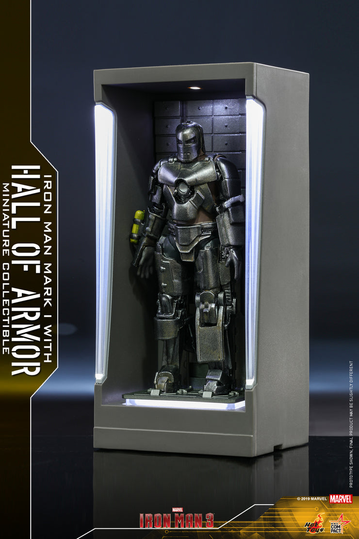 MMSC005 - Iron Man Mark I with Hall of Armor Miniature Collectible (BGCO) - ActionCity