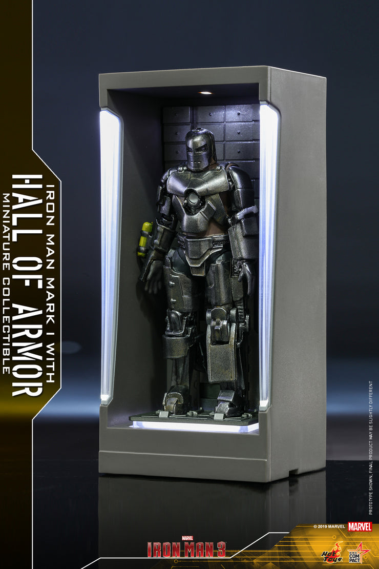 MMSC005 - Iron Man Mark I with Hall of Armor Miniature Collectible (BGCO) - ActionCity