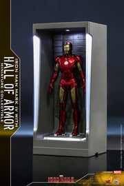 MMSC008 - Iron Man Mark IV with Hall of Armor Miniature Collectible (BGCO) - ActionCity