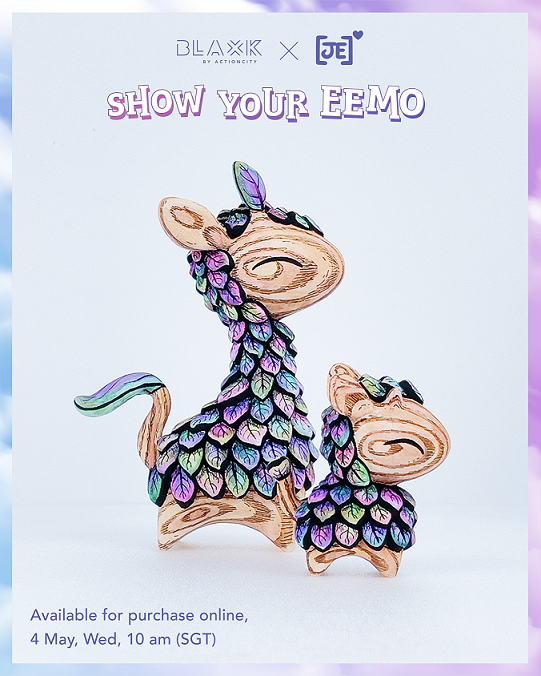 Lleafi and Lil Lleafi Pair Set – Purple. Pink, & Green Leaves