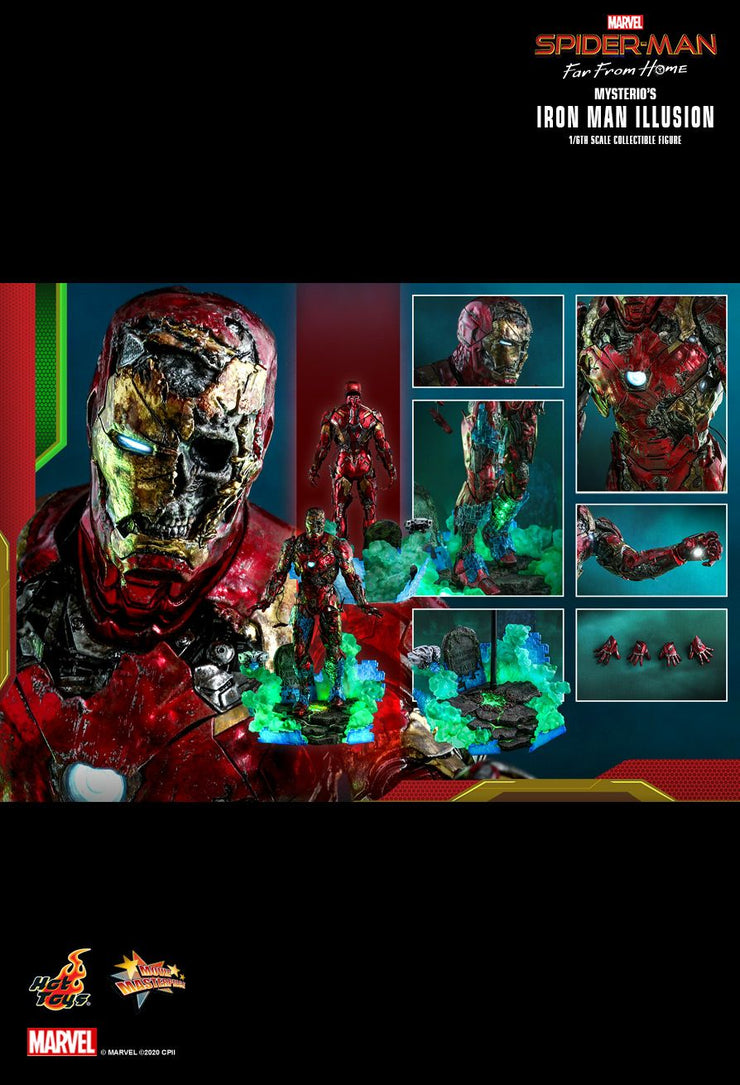 MMS580 – Spider-Man: Far From Home - 1/6th scale Mysterio’s Iron Man Illusion Collectible Figure