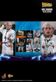 MMS610 - Back to the Future - 1/6th scale Doc Brown Collectible Figure (Deluxe Version)