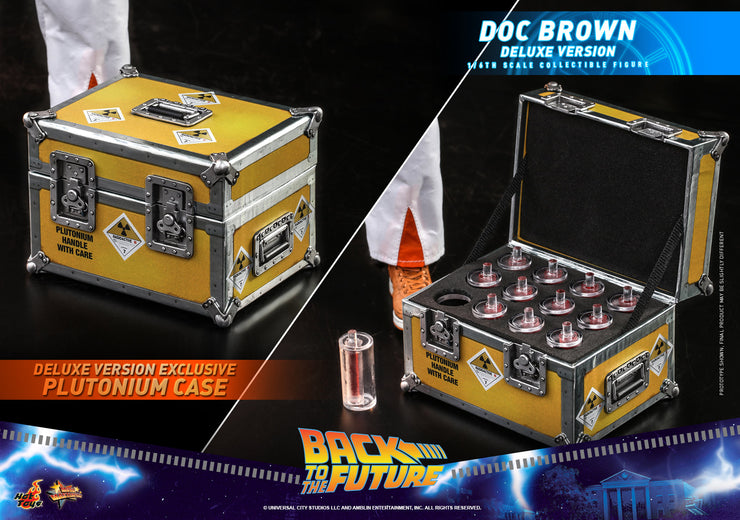 MMS610 - Back to the Future - 1/6th scale Doc Brown Collectible Figure (Deluxe Version)