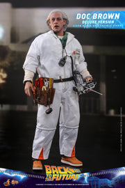 MMS610 - Back to the Future - 1/6th scale Doc Brown Collectible Figure (Deluxe Version)