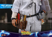 MMS610 - Back to the Future - 1/6th scale Doc Brown Collectible Figure (Deluxe Version)