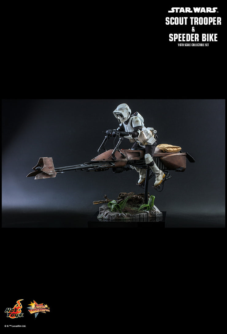 MMS612 - Star Wars: Return of the Jedi™ - 1/6th scale Scout Trooper and Speeder Bike Collectible Set