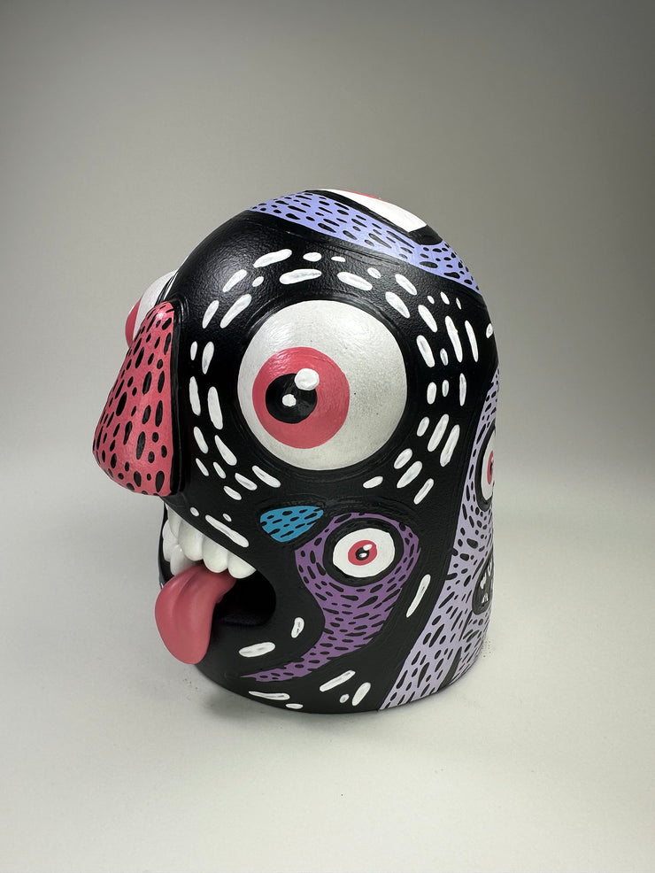 Distort Monsters Monster Head - Black Patch