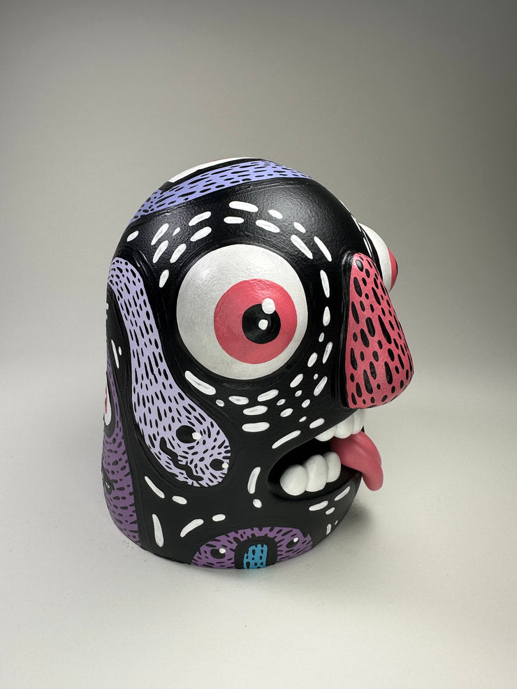 Distort Monsters Monster Head - Black Patch