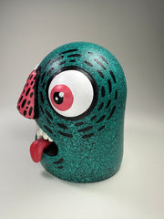 Distort Monsters Monster Head - Green Granite