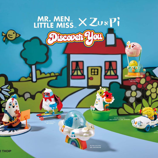 Little White x Mr. Men Blind Box Vol 01 (Commemorative Set)