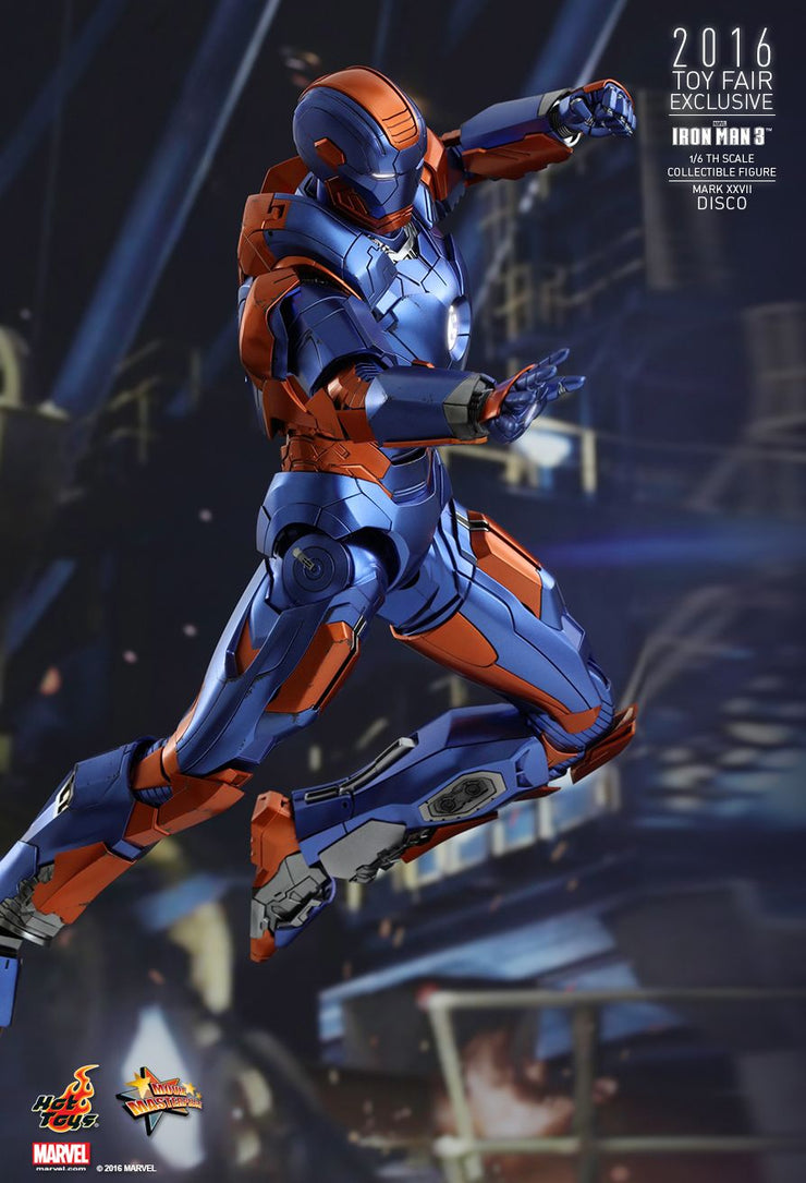 MMS371 - Iron Man 3 Disco (Mark XXVII) 1/6th Scale Collectible Figure - ActionCity