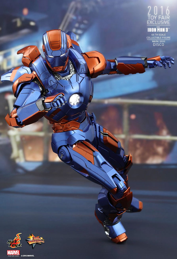 MMS371 - Iron Man 3 Disco (Mark XXVII) 1/6th Scale Collectible Figure - ActionCity