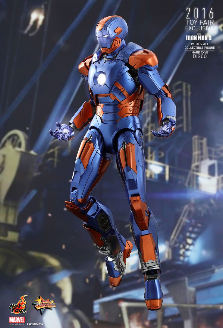 MMS371 - Iron Man 3 Disco (Mark XXVII) 1/6th Scale Collectible Figure - ActionCity