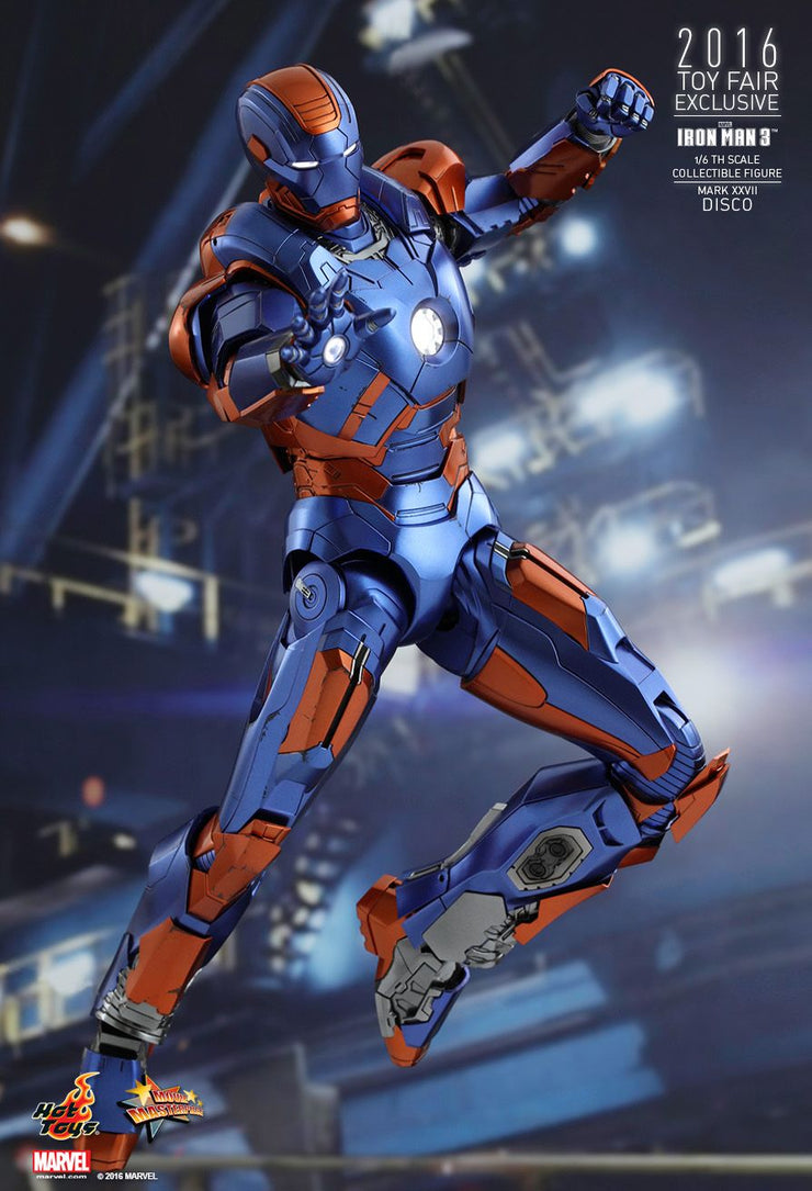 MMS371 - Iron Man 3 Disco (Mark XXVII) 1/6th Scale Collectible Figure - ActionCity