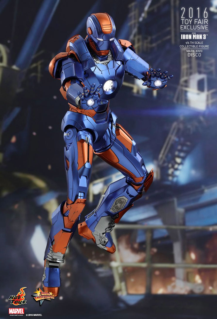 MMS371 - Iron Man 3 Disco (Mark XXVII) 1/6th Scale Collectible Figure - ActionCity
