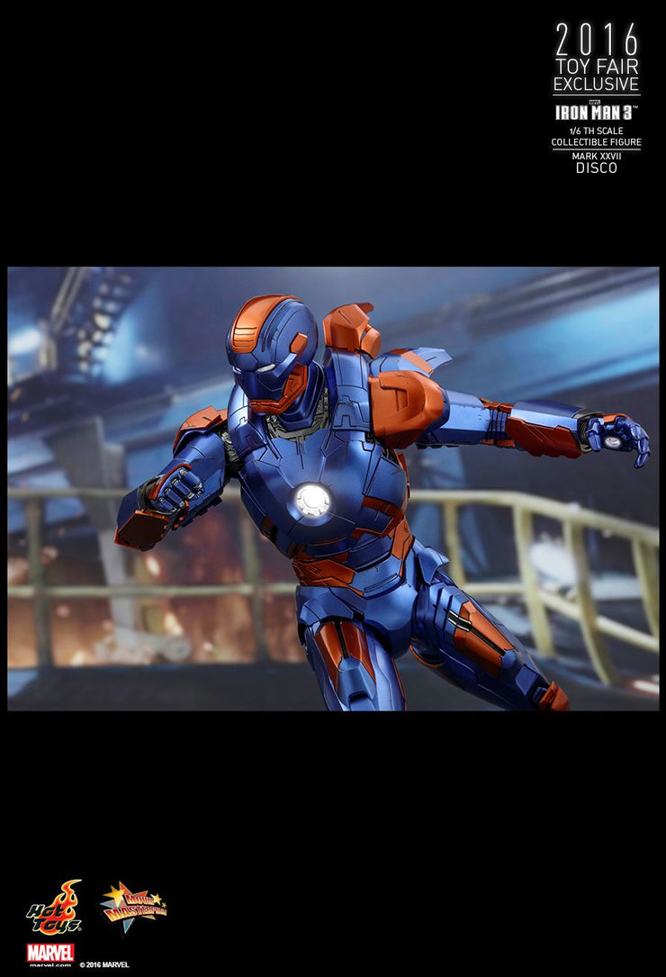 MMS371 - Iron Man 3 Disco (Mark XXVII) 1/6th Scale Collectible Figure - ActionCity