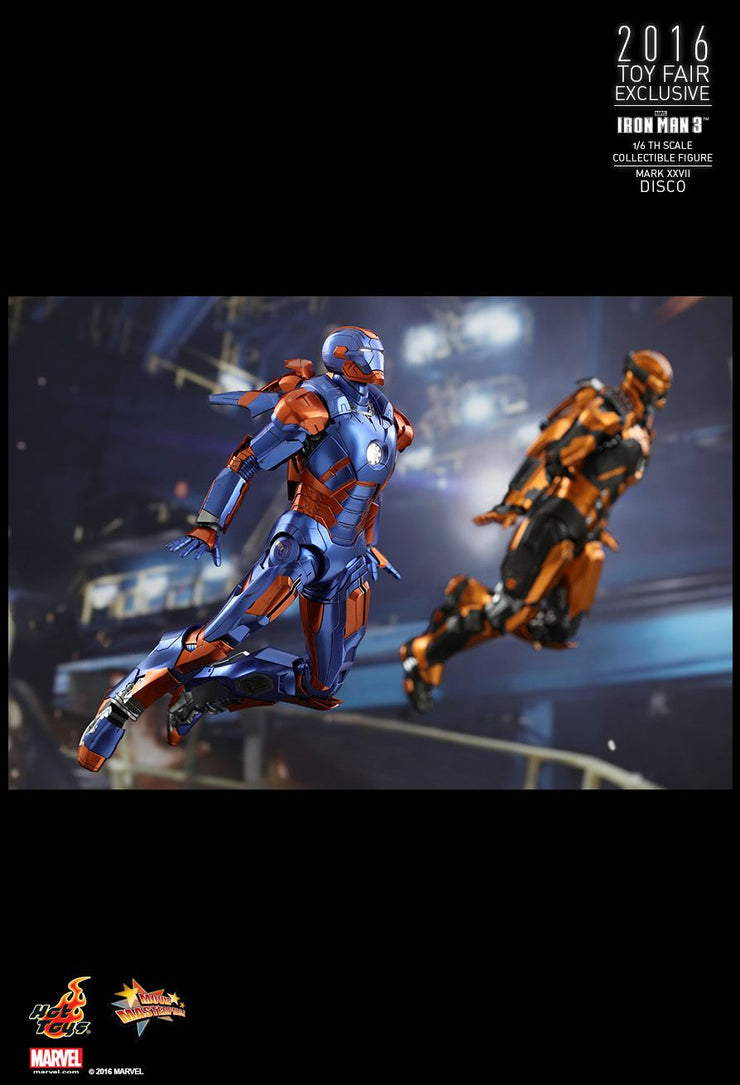 MMS371 - Iron Man 3 Disco (Mark XXVII) 1/6th Scale Collectible Figure - ActionCity