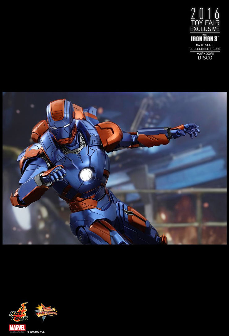 MMS371 - Iron Man 3 Disco (Mark XXVII) 1/6th Scale Collectible Figure - ActionCity