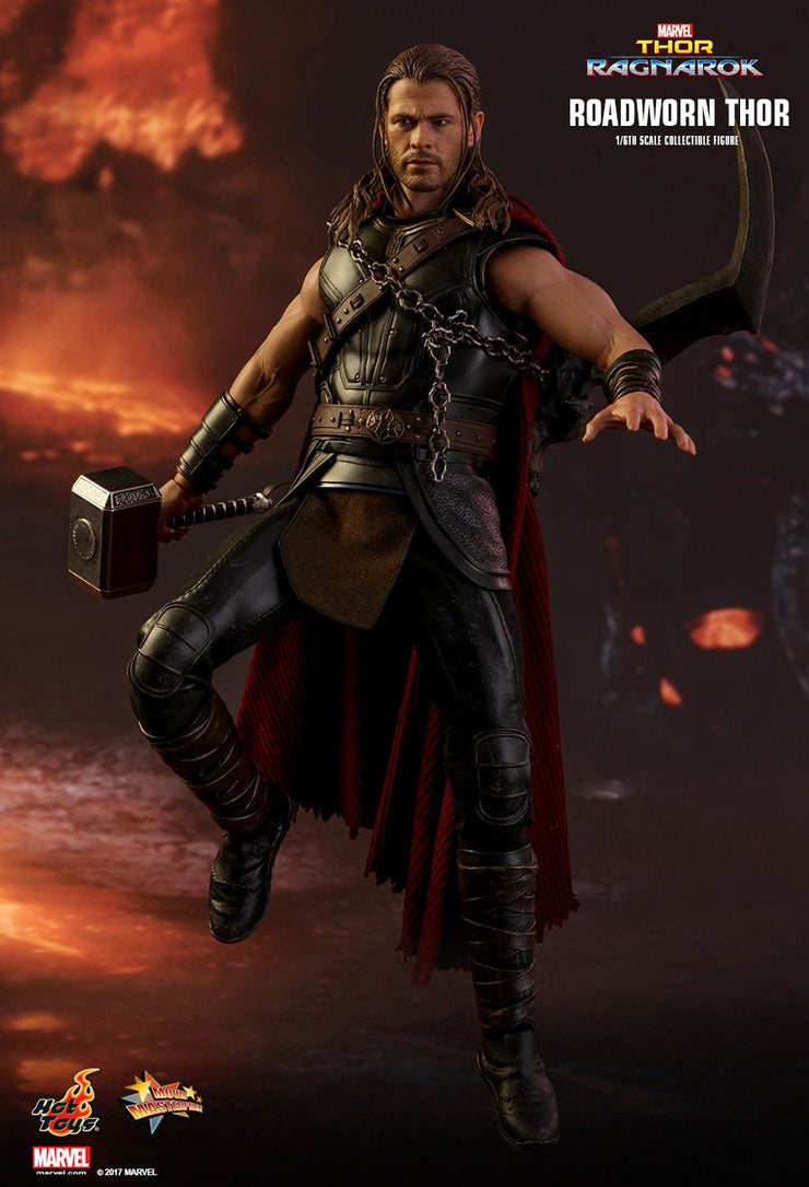 MMS416 - Thor: Ragnarok Roadworn Thor 1/6th Scale Collectible Figure - ActionCity