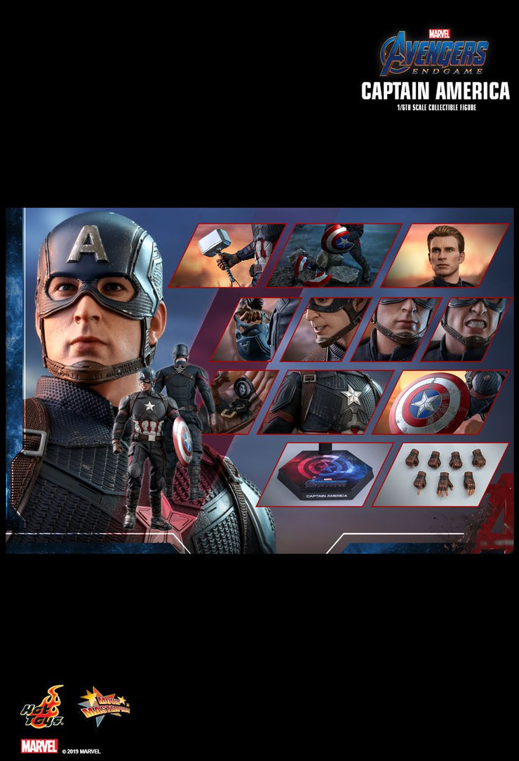 MMS536 - Avengers: Endgame - 1/6th Scale Captain America
