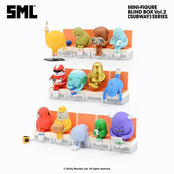 POP MART Sticky Monster Lab Subway Series Figure