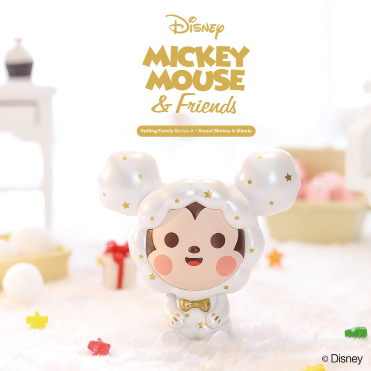 ActionCity Live: POP MART Disney Sitting Series 4 Sweet Mickey - Case of 12 Blind Boxes - ActionCity