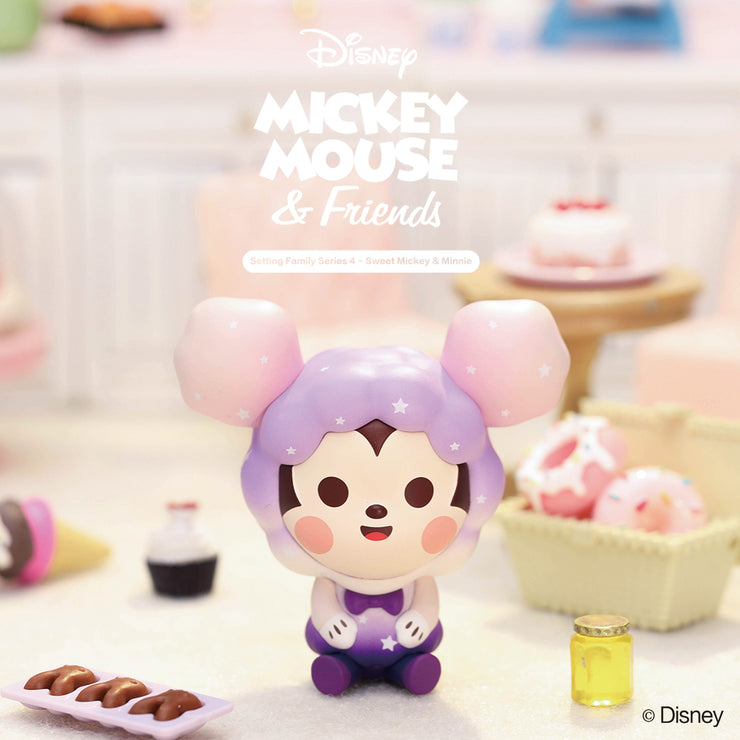 ActionCity Live: POP MART Disney Sitting Series 4 Sweet Mickey - Case of 12 Blind Boxes - ActionCity