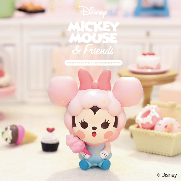 ActionCity Live: POP MART Disney Sitting Series 4 Sweet Mickey - Case of 12 Blind Boxes - ActionCity