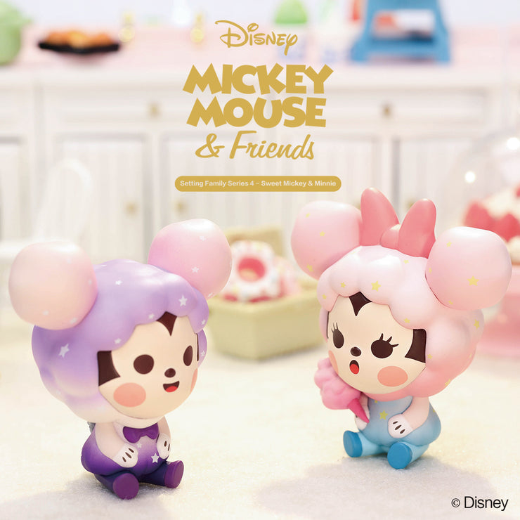 ActionCity Live: POP MART Disney Sitting Series 4 Sweet Mickey - Case of 12 Blind Boxes - ActionCity