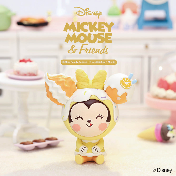 ActionCity Live: POP MART Disney Sitting Series 4 Sweet Mickey - Case of 12 Blind Boxes - ActionCity