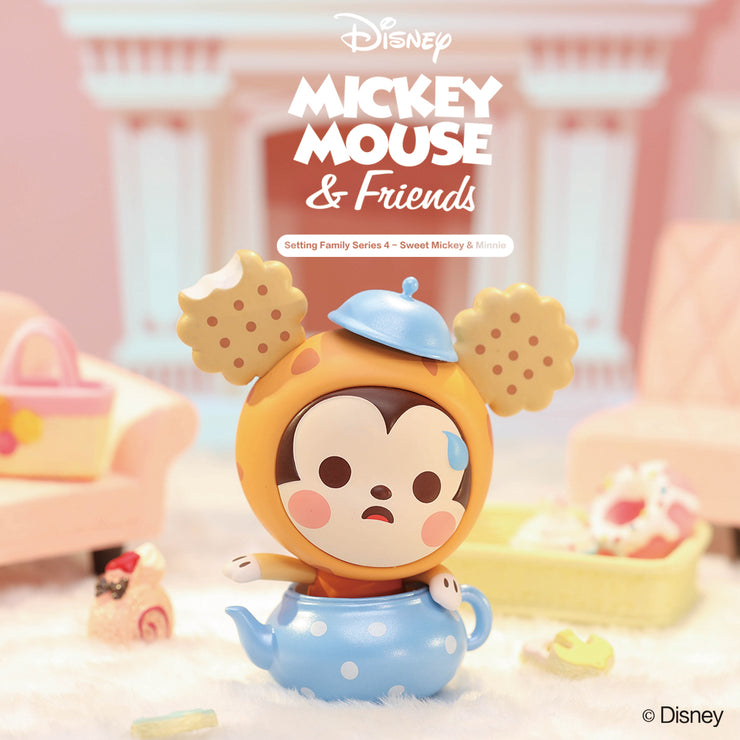ActionCity Live: POP MART Disney Sitting Series 4 Sweet Mickey - Case of 12 Blind Boxes - ActionCity