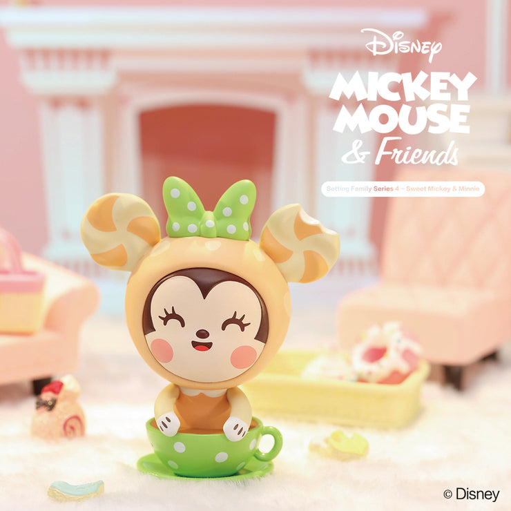 ActionCity Live: POP MART Disney Sitting Series 4 Sweet Mickey - Case of 12 Blind Boxes - ActionCity