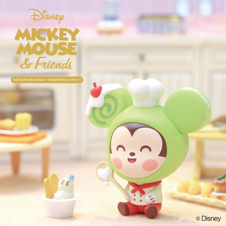 ActionCity Live: POP MART Disney Sitting Series 4 Sweet Mickey - Case of 12 Blind Boxes - ActionCity